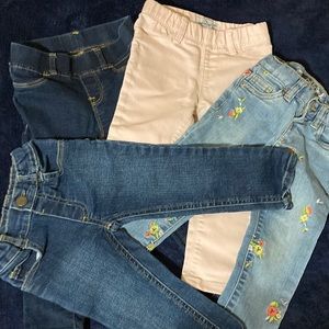 Four pair jegging-jeans like new